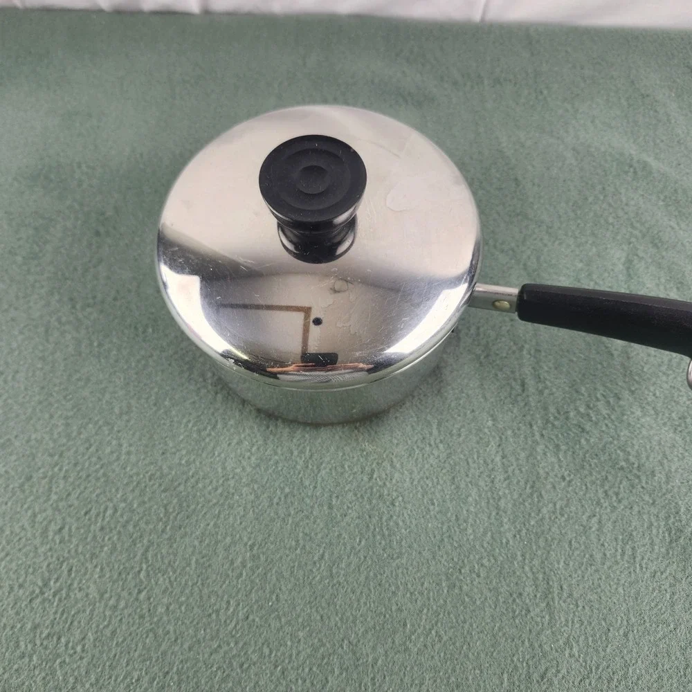 Beautiful Revere Ware 1 Qt Saucepan ~Stainless Steel ~Copper Bottom